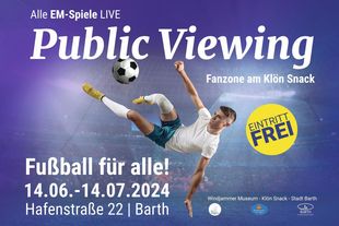 Public viewing of the European Football Championship 2024