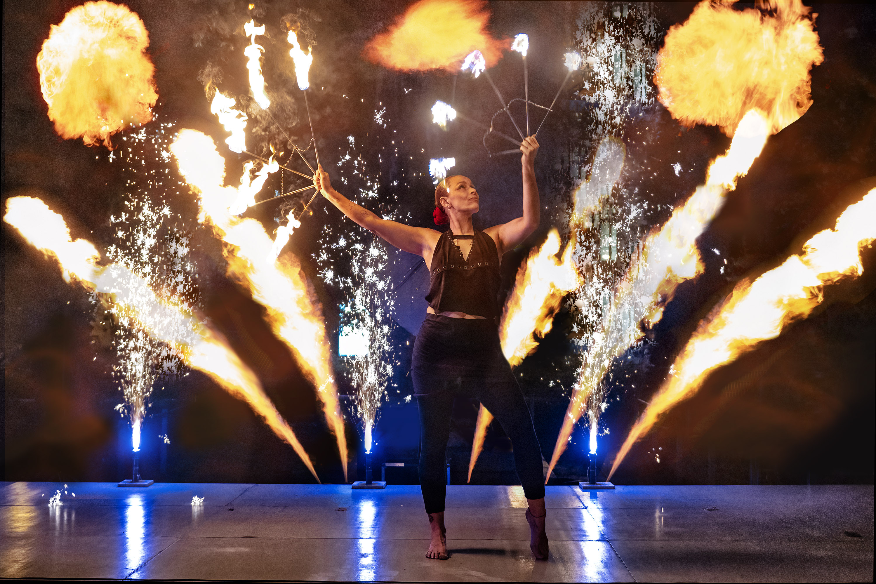 Licht und Feuer powered by Stadtwerke Barth