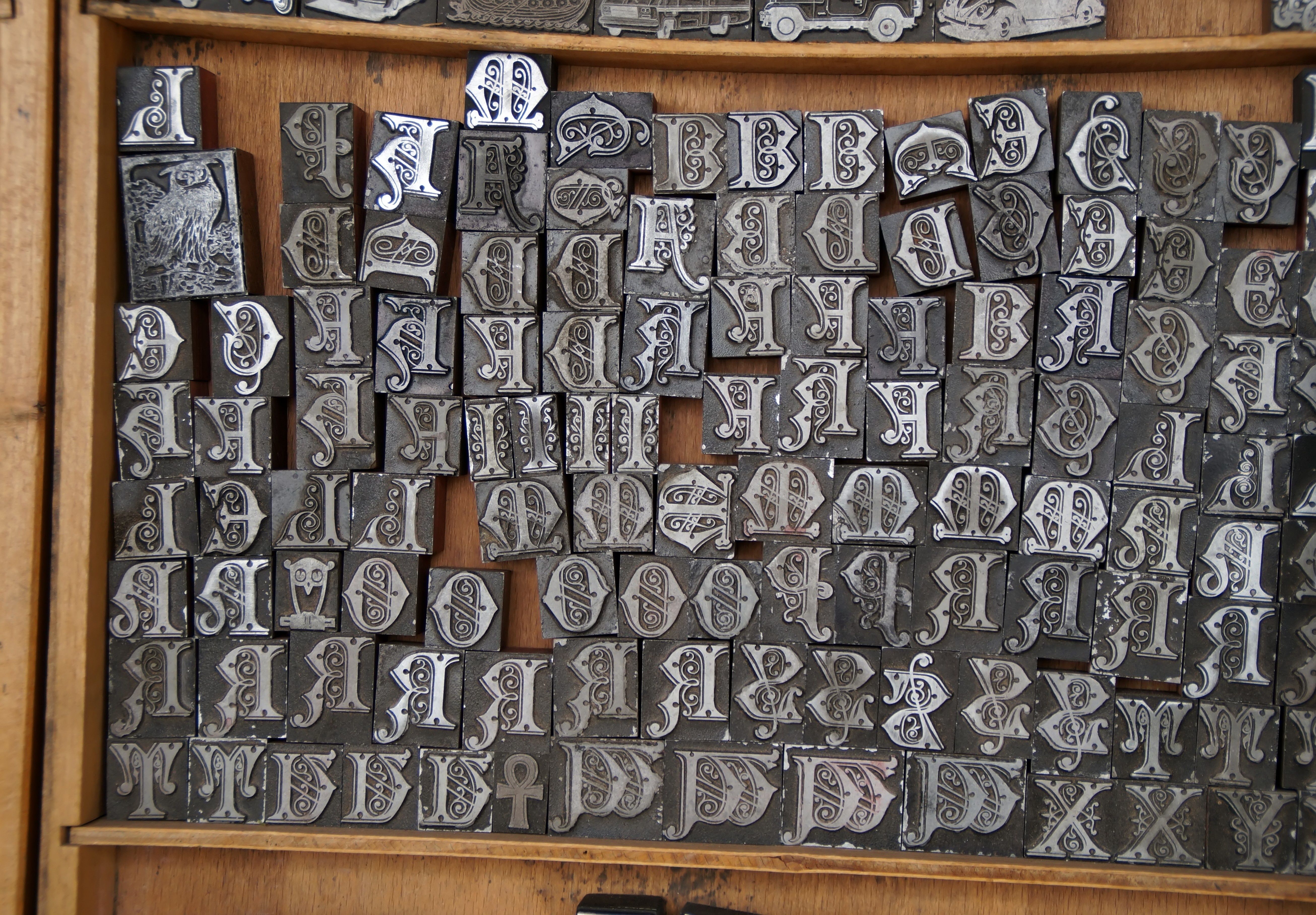 Drucken in Barth wie bei Hans Witte 