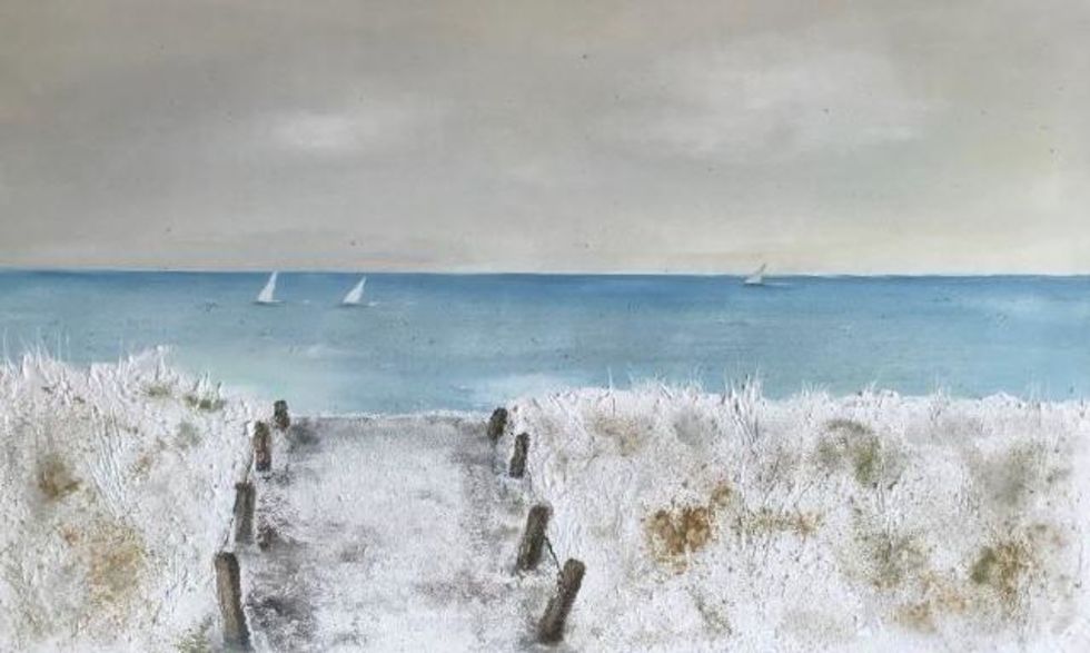 Male mal ein Küstenbild - Kunstvoll Barth
