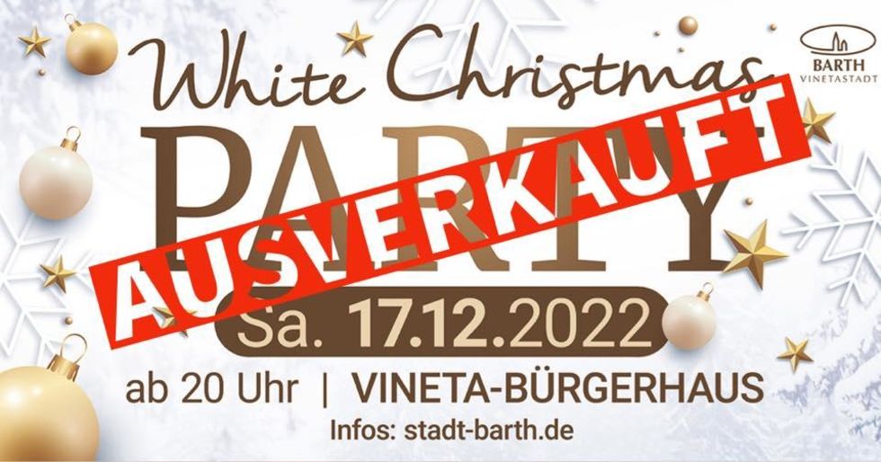 White Christmas Party - ausverkauft