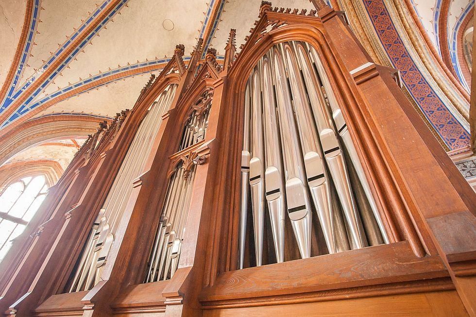 Orgel St. Marien Kirche Barth