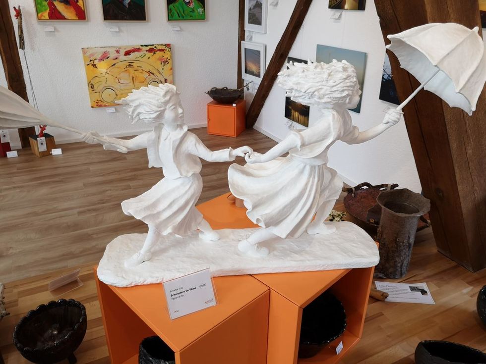 Pappmaché Skulptur, Annette Külz