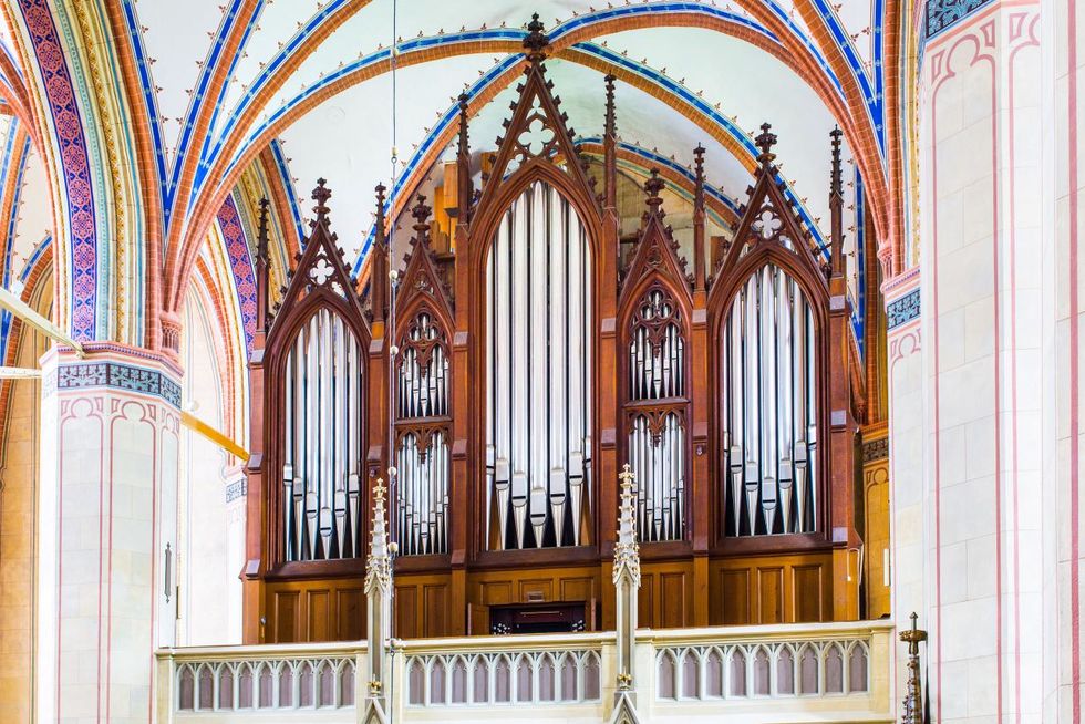 Choir and organ concert in Barth